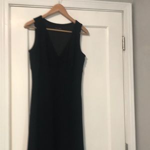 Banana Republic black cross top dress, size 10